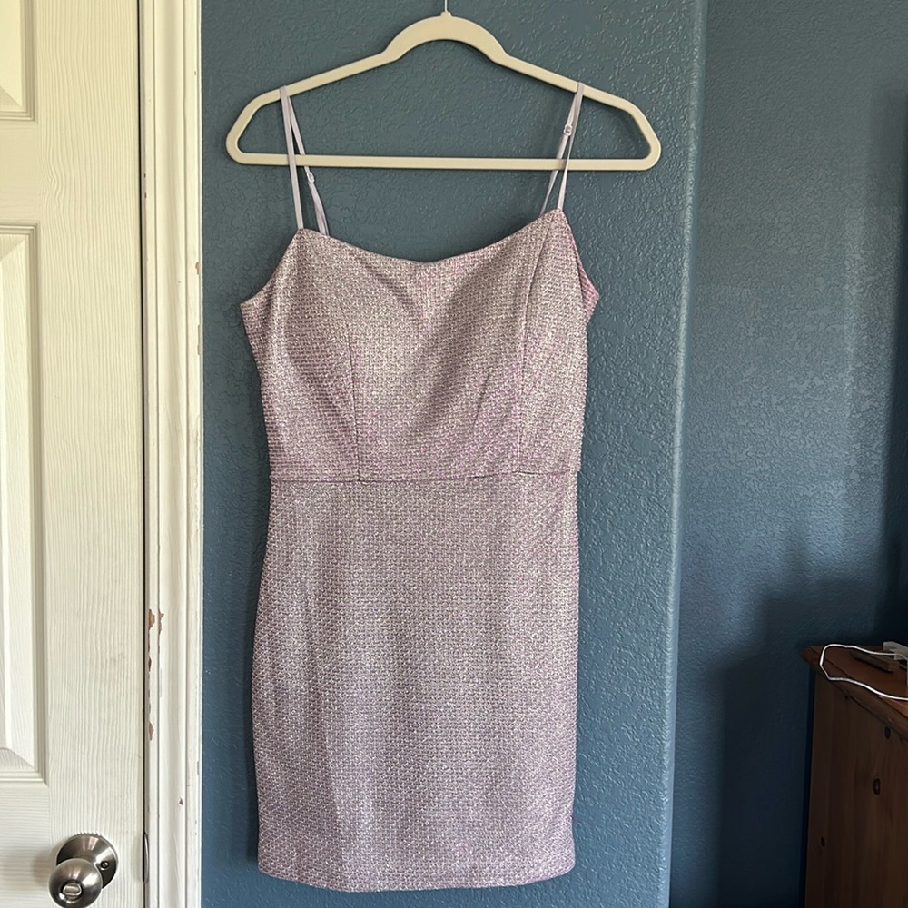 Purple Homecoming dress